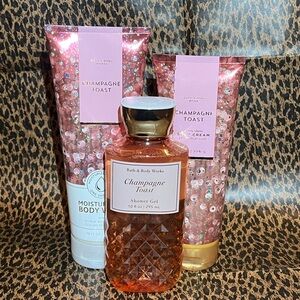 Bath & Body Works Champagne Toast Set of 3 🌟